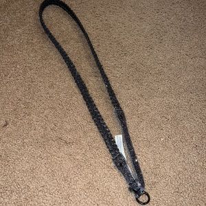 Ecote silver sparkly belt